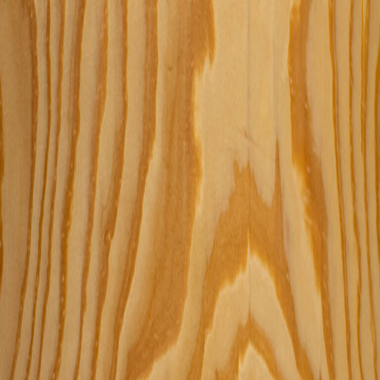 Close-up of natural light wood grain showing alternating vertical light and dark bands with subtle knots and texture.